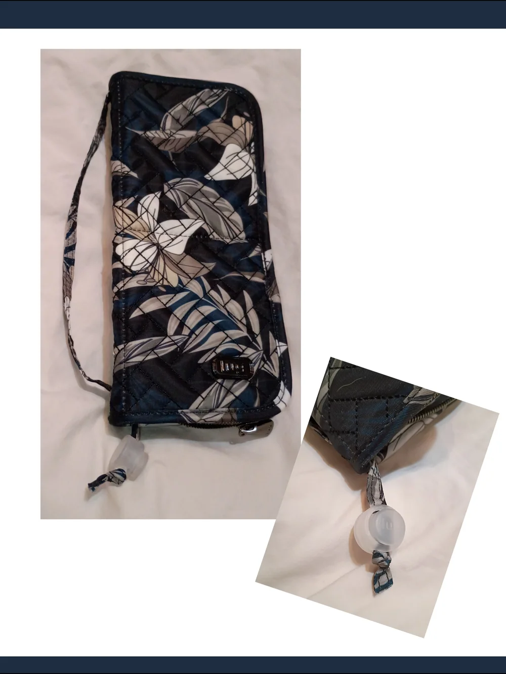 lug Sleeper Make Up Brush Holder Lily Black